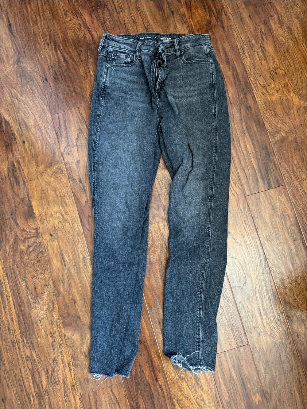 Old Navy TALL Women's Washed Black Jeans